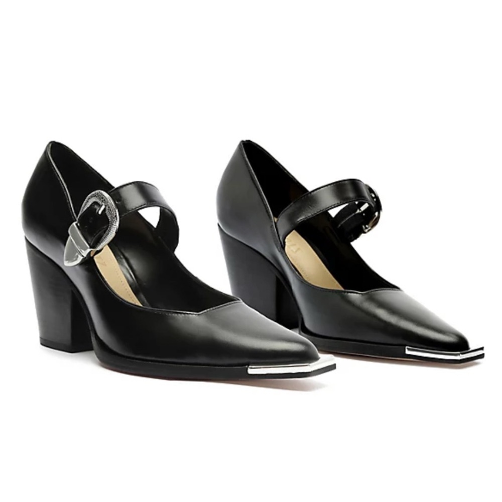 SCHUTZ Jeane Black Mary Jane Heels